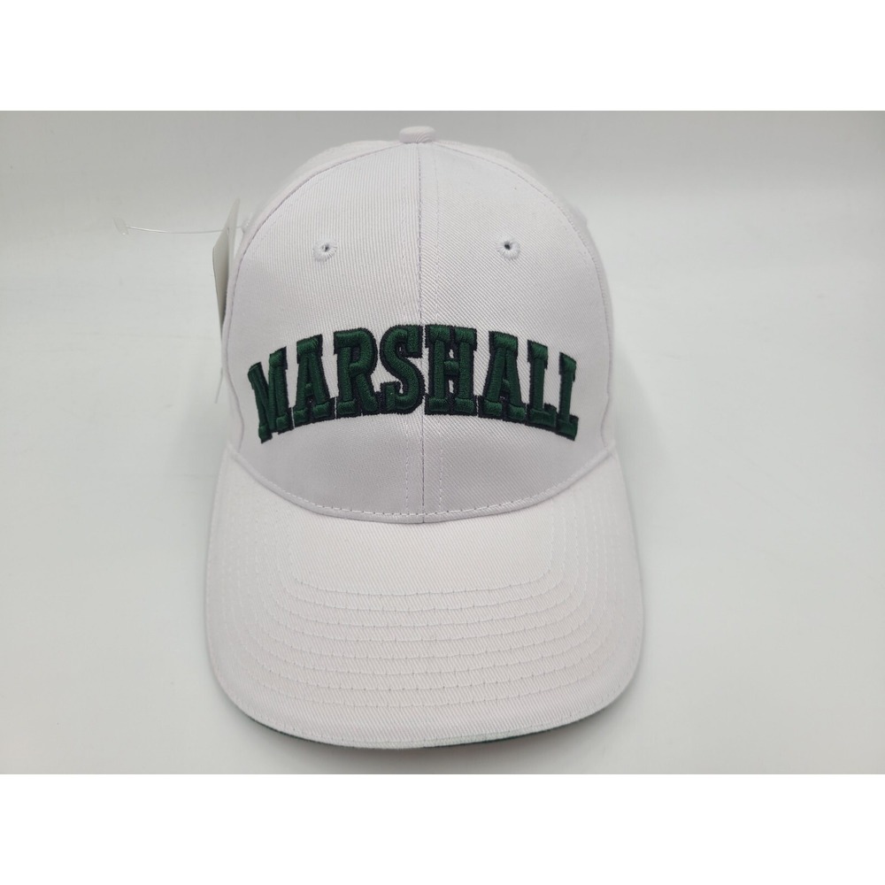 University of Marshall Thundering Herd Synergism Adjustable Hat Cap NCAA White